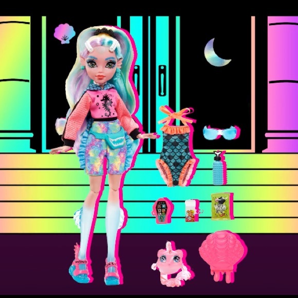 NWT Monster High LAGOONA Blue Doll Mattel - Picture 6 of 11